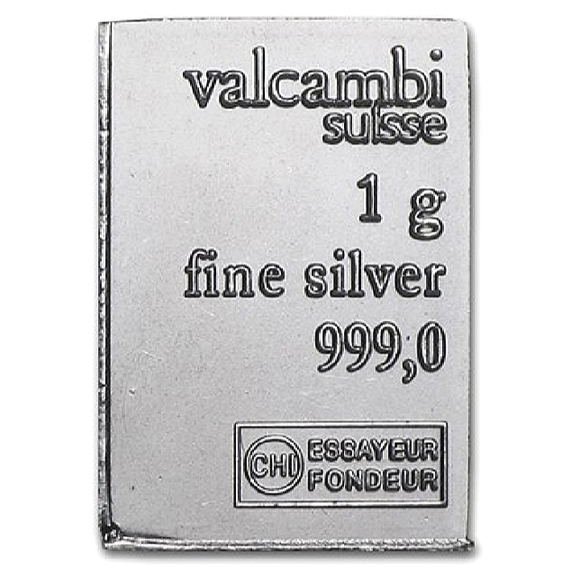 SALE 4x 1G Bars of Valcambi Suisse Fine Silver Bars .999 Silver Bundle of Silver - Picture 4 of 9